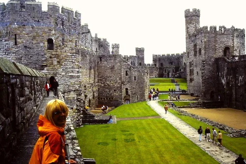 Caernarfon Castle - Desde Walls, United Kingdom