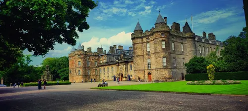 Palace of Holyroodhouse - Aus Entrance, United Kingdom