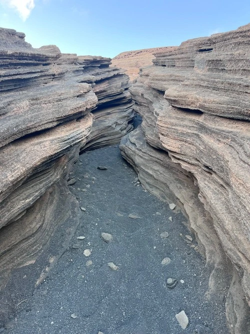 Las grietas - De Lanzarote, Spain