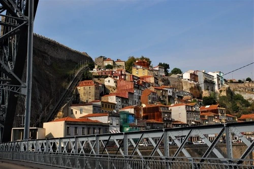 Lungo fiume Duero - Dari Ponte dom Luis, Portugal