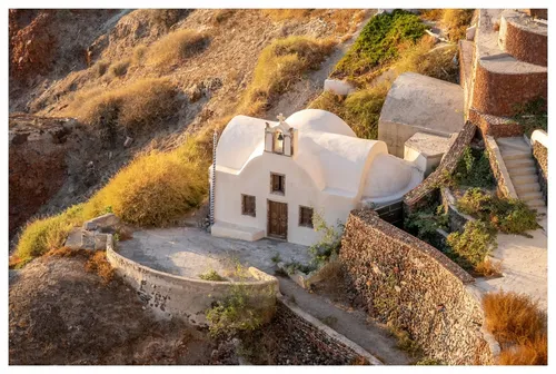 Small Church in Oia - Greece