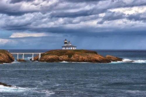 Isla Pancha - Depuis Pena Dos Apóstolos, Spain