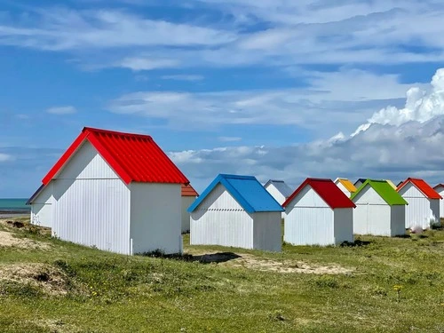 Cabanes de Gouville-sur-Mer - Aus South Point, France