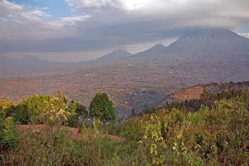 Views from Virunga Lodge - Rwanda