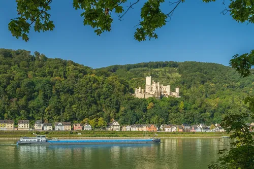 Stolzenfels Castle - Desde Rhine River, Germany