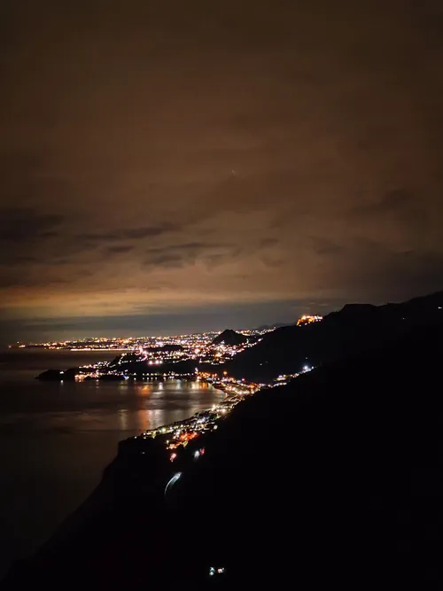 Taormina - Desde Forza d'Agrò, Italy