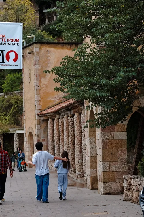Entrada a la Abadia de Montserrat - Spain