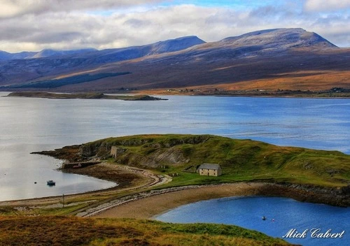 Ard Neakie Lime Kilns - From Viewpoint, United Kingdom