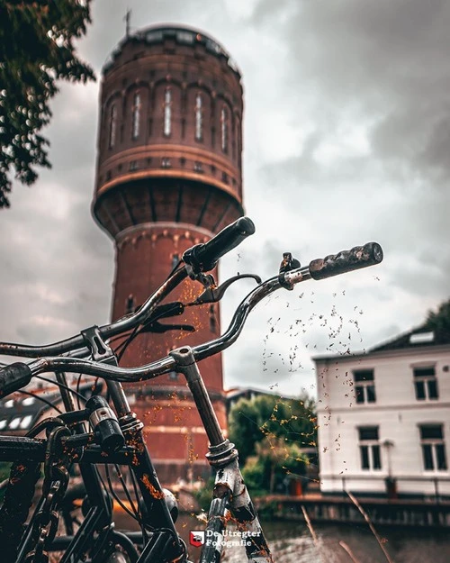 Water Tower - From Jutfaseweg, Netherlands