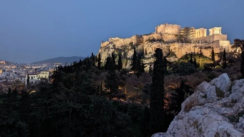 Acropolis of Athens - Depuis Areopagus Hill, Greece