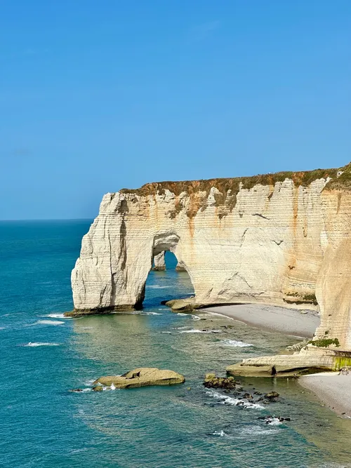 Falaises d'Etretat vues de la mer - From L'Oeil du Panda, France