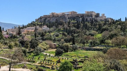 Parthenon - From Temple of Hephaestus, Greece
