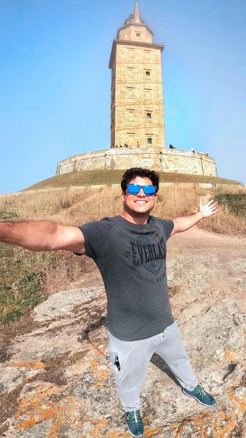 Torre de Hércules - From Behind, Spain