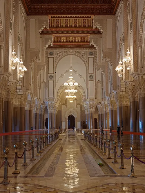Hassan II Mosque - From Inside, Morocco