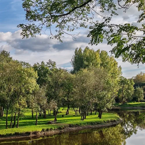 Park near Chinon - France