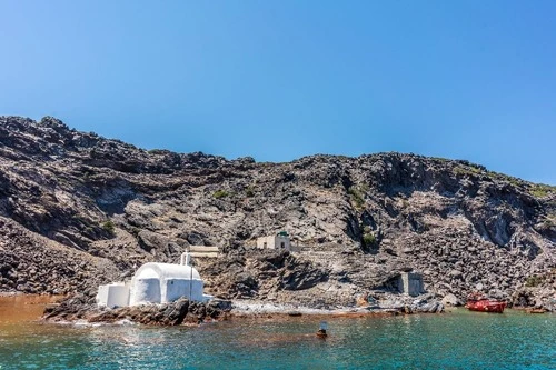 Saint Nicholas Church - Aus Boat, Greece