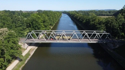 Beekedamm - Desde Drone, Germany