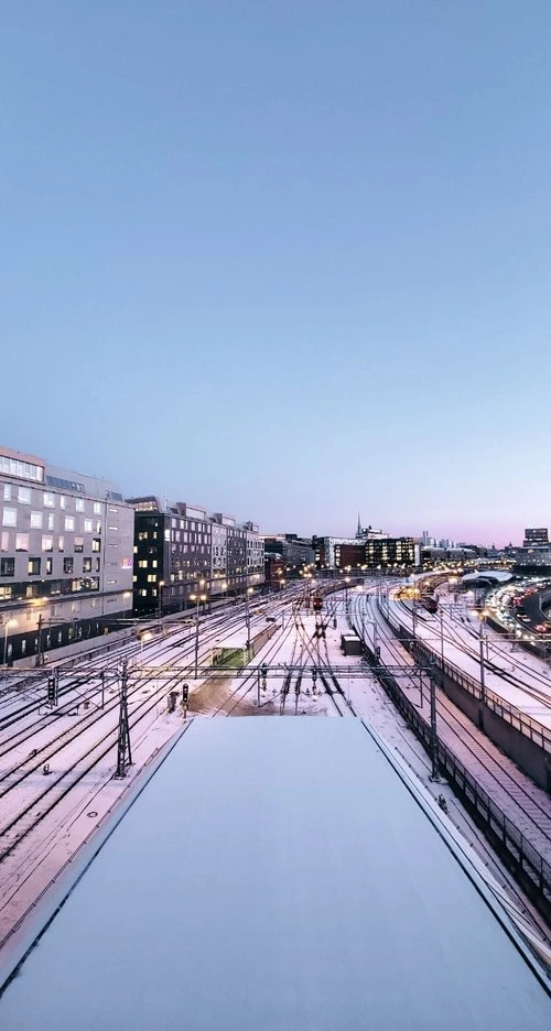 Stockholms Centralstation - Aus Barnhusbron, Sweden