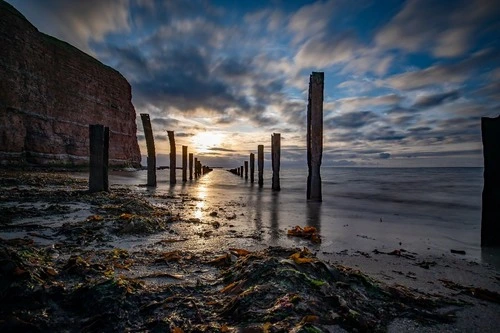 Helgoland Nordstrand - 에서 ehem. Behelfsbrücke, Germany