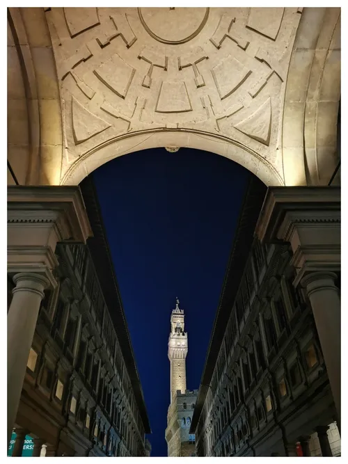 Palazzo Vecchio - から Uffizi Galleries, Italy