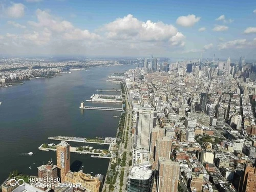 Hudson River - Dari One World Observatory, United States