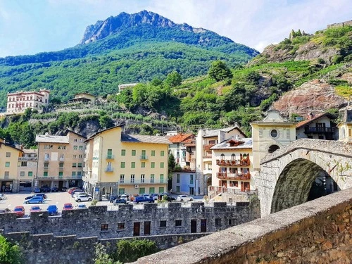 Ponte Del Diavolo - Depuis Museo del ponte romano, Italy