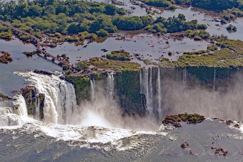 Garganta Del Diablo - Desde Drone, Brazil