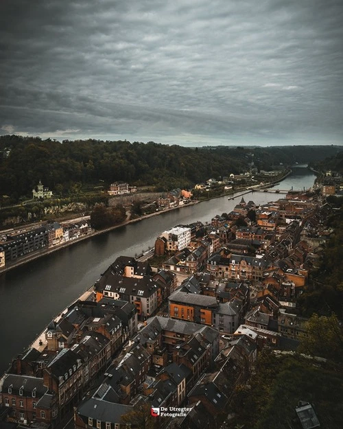 Dinant - Din Citadel van Dinant - West Side, Belgium
