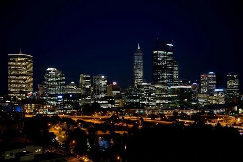 Perth Skyline - Depuis Kings Park and Botanic Garden, Australia