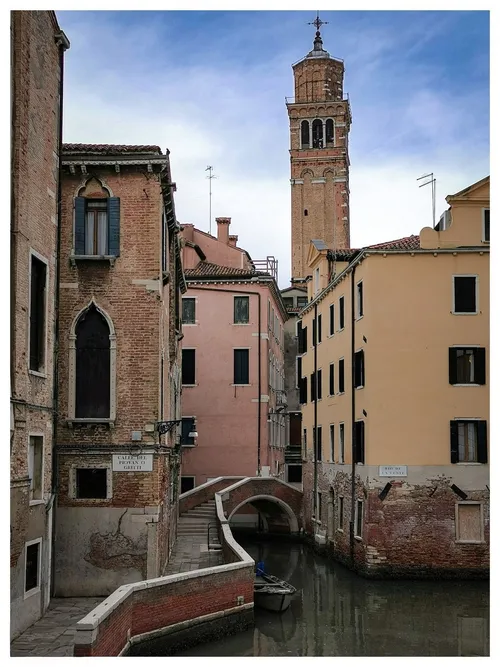 Santo Stefano Bell Tower - De Ponte Maria Callas, Italy