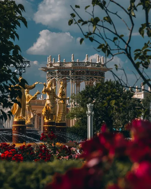 Фонтан "Дружба народов" - Russia