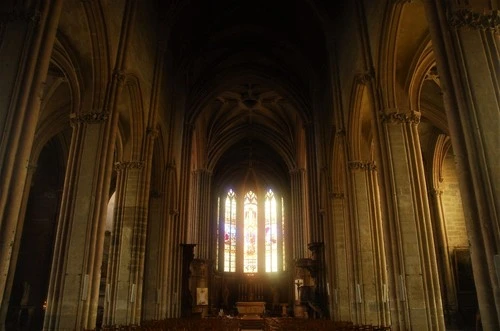 Saint Michael Church - Von Inside, France