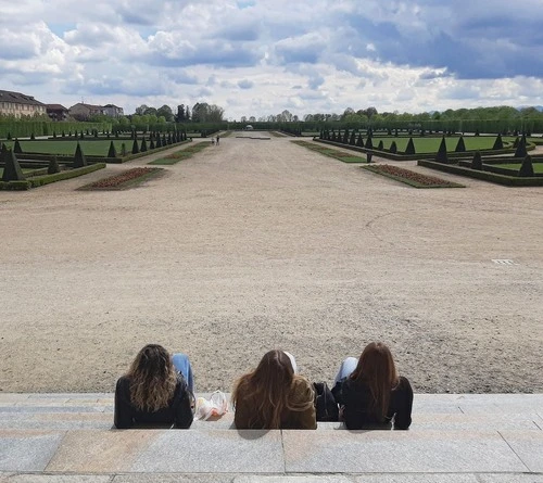 I giardini della Reggia - Depuis South Garden, Italy