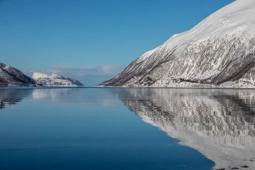 Landscape of Norway - Tól től Road 862 - Sjøtunvege - Kvaløysletta, Norway