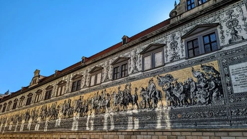 Fürstenzug - Din Schloßplatz, Germany