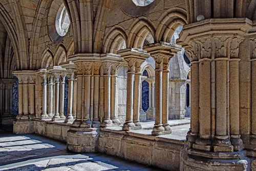 Porto Cathedral - From Courtyard, Portugal