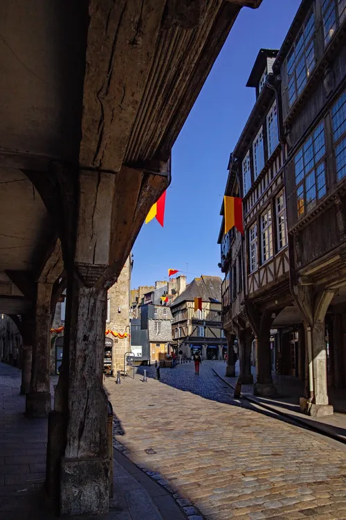 Dinan - Desde Rue de l’Apport, France