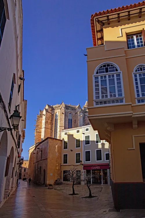 Cathedral Basilica of Ciutadella de Menorca - De Ses Voltes Street, Spain