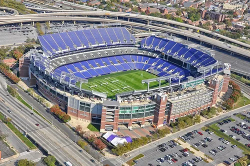 M&T Bank Stadium - From Drone, United States