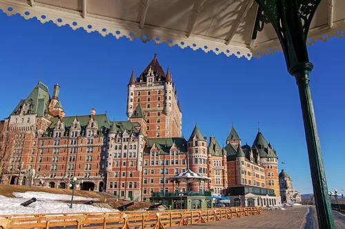 Fairmont Le Château Frontenac - から Dufferin Terrace, Canada