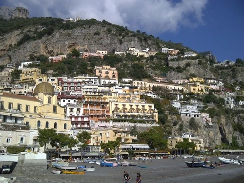Positano - From Positano Beach, Italy