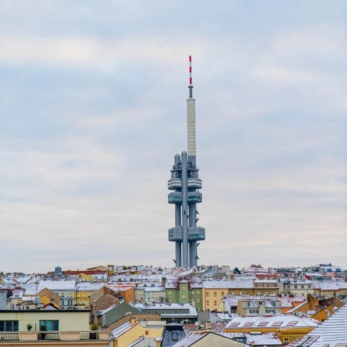 Žižkov Television Tower - Desde Vítkov, Czechia