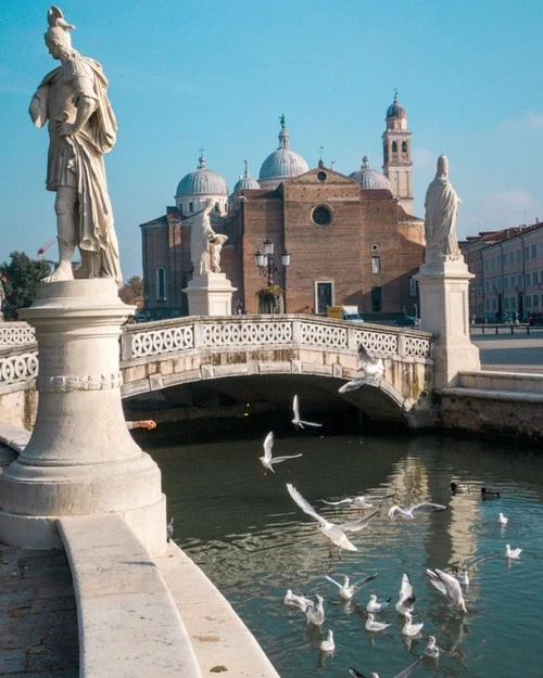 Abbazia di Santa Giustina - Aus Prato della Valle - West Side, Italy