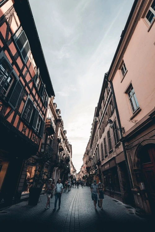 Strasbourg - Desde Rue des Juifs, France