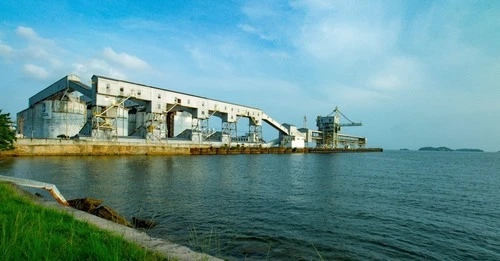 ALCOA Plant Chaguaramas - From Western Main Road, Trinidad and Tobago