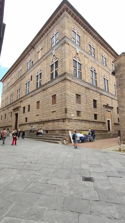 Palazzo Piccolomini - From Chiesa di San Francesco, Italy