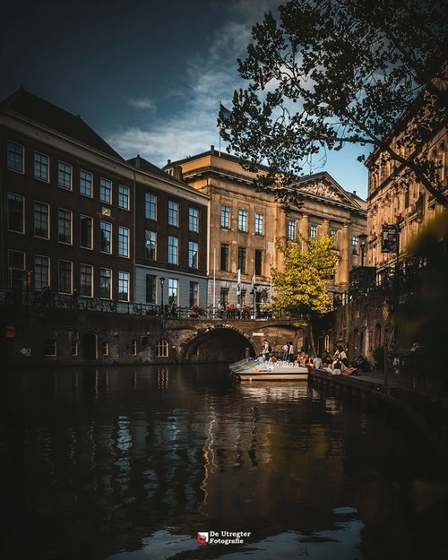 Stadhuid - Aus Oudegracht aan de werf, Netherlands