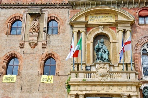 Palazzo d'Accursio - Van Entrance, Italy