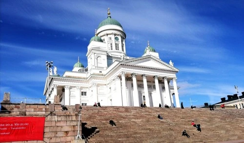 Helsinki Catedral - Aus Senate Square, Finland