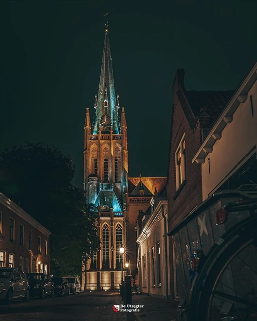 Sint Nicolaasbasiliek - から Molenstraat, Netherlands